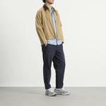 Assembly брюки Folk, темно-синий herringbone - фото 4