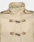 Женский короткий тренч на бретелях Lloyd's, бежевый - фото 5