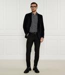 Рубашка мужская Karl Lagerfeld с узором, черный/белый - фото 2