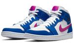 Кроссовки 1 mid 'royal violet' Air Jordan, синий - фото 3
