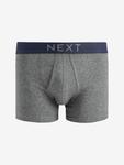 Трусы Next Boxer shorts, цвет navy/dark blue/light grey/dark grey - фото 2