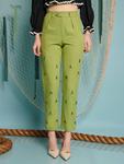 Брюки Albert Beaded Tapered Sister Jane, Green - фото 2