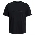 Футболка с коротким рукавом Jack & Jones 12234746 Star, черный - фото 3