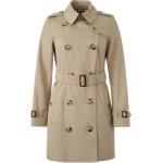 Пальто женское Burberry Double-breasted, светло-коричневый - фото