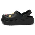 Клоги унисекс Cat power, черный - фото