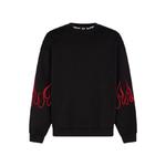 Свитшот с вышивкой flame Vision Of Super, черный - фото