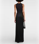 Юбка макси из джерси Alicja Galvan, черный - фото 3