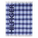 Плед Tommy Hilfiger, 130x170 см, синий - фото