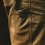 Шорты Flex Canvas мужские Livsn, темно-зеленый - фото 4