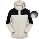 Пуховик унисекс Jeep, цвет Light Khaki - фото