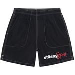 Шорты Stussy Water Short Sport, черный - фото