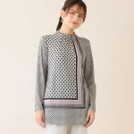 Туника в горошек Lobjie, цвет Beige - фото 3