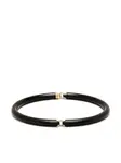Браслет с металлическим декором Le Gramme, черный - фото