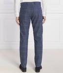 Брюки-чинос Boss Orange в клетку, синий - фото 4