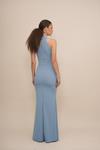 Платье WAL G TALL HALTER NECK MAXI DRESS, Powder Blue/Blue - фото 3