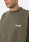 Толстовка Pegador CLINTON OVERSIZED, Washed Faded Olive/Olive - фото 6