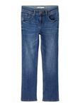 Джинсы Straight Leg NKMRYAN Name it, цвет dark blue denim - фото 3