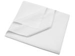 Простыня Zollner белый, 150/200 см - фото