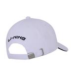 LINING Хлопковая бейсболка унисекс белая, White - фото 3