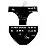 Плавки Turbo Invader Waterpolo, черный - фото