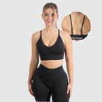 Спортивный бюстгальтер Smilodox, черный - фото