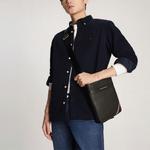 Рубашка мужская темно-синяя Tommy Hilfiger, темно-синий - фото 3