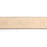 Кожаный ремень Anthoni Crown, узкой формы, с пряжкой, черный - фото 2