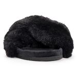 Тапочки-Слайдеры с гортензией Muk Luks, черный - фото 4