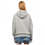 Худи Diesel Girk N1, серый - фото 4