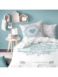 Постельное белье Matt & Rose Set LIEBLINGSPLATZ, цвет weiß/mint - фото