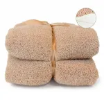 Плед Unique Living, коричневый - фото