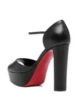 Босоножки Sandaloo 130 Christian Louboutin, черный - фото 3