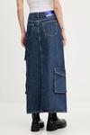 Джинсовая юбка Karl Lagerfeld Jeans, темно-синий - фото 3