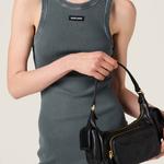 MIU MIU SS25 Платье без рукавов Women's Gray - фото 6