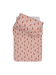 Jollein Простыня 'Miffy Shadow' в цвете Rose - фото