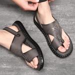 Пляжные сандалии мужские Modengpan, серый - фото 14