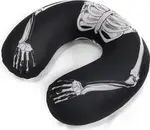 Подушка для шеи - Skeleton Devil Fashion - фото