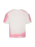Хлопковая футболка MSGM Kids, розовый - фото 2