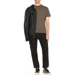 Футболка Compass Printed Crewneck STONE ISLAND, оливковый - фото 3