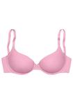 Обычный бюстгальтер LASCANA, розовый - фото