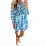 Платье Лейкшор в синем цвете Jodifl - фото 2