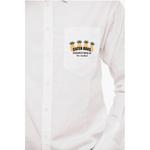 Белая хлопковая рубашка Dsquared2, White - фото 3