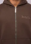 Очень плотная толстовка на молнии Dropsize, Chocolatebrown - фото 4