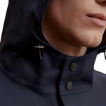 HERMES Плащ унисекс темно-синий, Navy Blue - фото 5