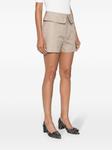 Шорты с отворотом FRAME, бежевый - фото 3
