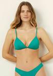 Верх бикини ESSENTIALS Yamamay, цвет Emerald Green Plain - фото 3