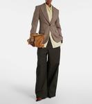 Кожаные туфли лодочки Ixia 95 Jimmy Choo, Cognac/Bla - фото 3