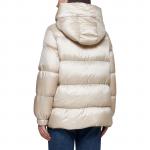 Куртка-пуховик с молнией и кулиской MaxMara, Light Umber - фото 5