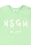 Футболка с принтом Msgm, Green - фото 3