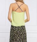 Топ Tommy Jeans cami regular fit, лаймовый - фото 4